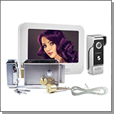 Комплект: цветной видеодомофон Eplutus EP-7100 и электромеханический замок Anxing Lock – AX042