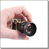 Миниатюрная модульная WI-FI IP камера Link 569Z-8GH - в руке