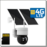 Уличная 4G поворотная IP-камера 2MP Link Solar ZC305-2MP-4G